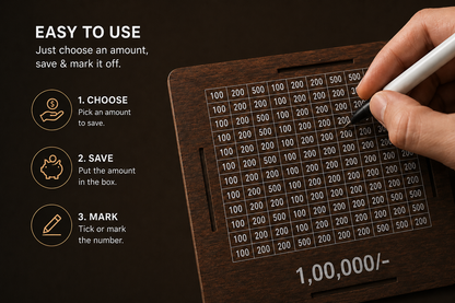 Wooden Money Bank