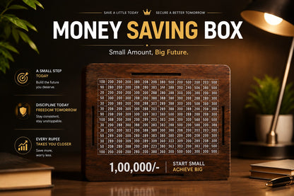 Wooden Money Bank
