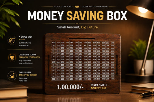 Wooden Money Bank