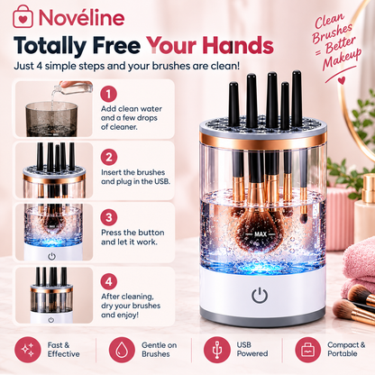 Electric Makeup Brush Cleaner & Dryer